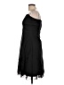 BCX Solid Black Cocktail Dress Size 13 - photo 5