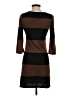 Built by Wendy Stripes Brown Casual Dress Size XS - photo 2
