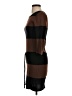 Built by Wendy Stripes Brown Casual Dress Size XS - photo 5