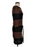 Built by Wendy Stripes Brown Casual Dress Size XS - photo 4