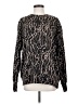 Nike Animal Print Black Pullover Sweater Size S - photo 1