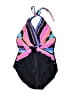 Magicsuit Graphic Black One Piece Swimsuit Size 10 - photo 1