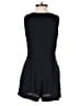 Ann Taylor LOFT 100% Polyester Solid Black Romper Size 00 (petite) - photo 2