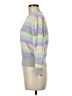 Michael Stars 100% Cotton Color Block Silver Pullover Sweater Size M - photo 5