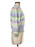 Michael Stars 100% Cotton Color Block Silver Pullover Sweater Size M - photo 4