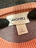 Monki Chevron-herringbone Blue Poncho Size S - photo 7