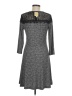 MICHAEL Michael Kors Tweed Gray Casual Dress Size M - photo 2