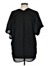 Miami Black Short Sleeve Blouse Size M - photo 2