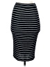 Timing Stripes Black Casual Skirt Size 0 (estimated) - photo 1