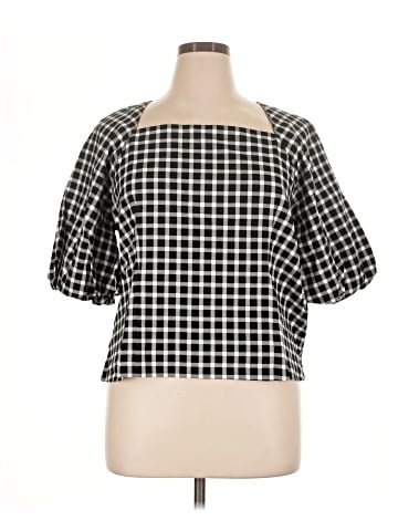 Ann Taylor Short Sleeve Blouse (view 1)