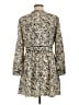 Zara Basic Animal Print Ivory Casual Dress Size L - photo 2