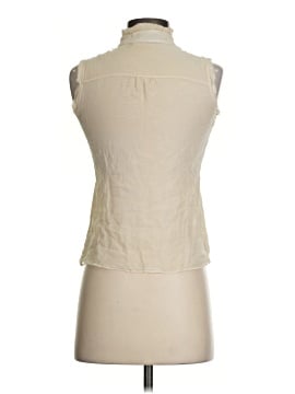 Vince. Sleeveless Silk Top (view 2)