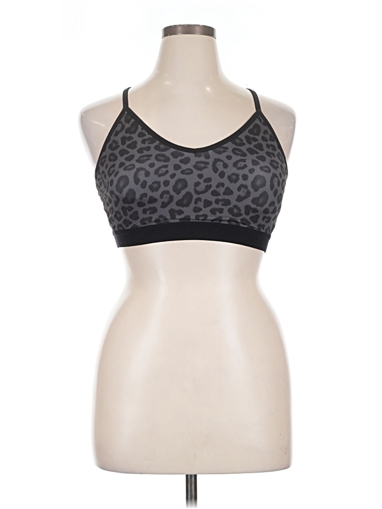 Pre-owned Athletic Works Sports Bra In Black