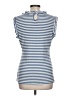 Hayden Blue Short Sleeve Top Size L - photo 2