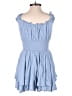 Urban Outfitters 100% Rayon Hearts Blue Romper Size XS - photo 2