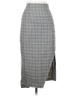ASOS Plaid Gray Formal Skirt Size 0 - photo 1