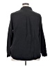Torrid Solid Black Long Sleeve Button-Down Shirt Size 2X (2) - photo 2
