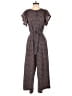 Max Studio Print Blue Jumpsuit Size XS - photo 1