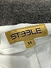 steele. Paisley Ivory White Shorts Size 34 WAIST - photo 3