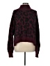 Sweaty Betty Animal Print Burgundy Pullover Sweater Size L - photo 1