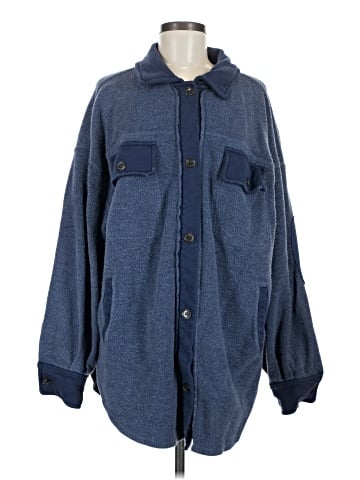 Free People Long Sleeve Button-Down Shirt (view 1)