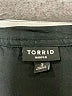 Torrid Stripes Black 3/4 Sleeve Blouse Size 3X Plus (3) - photo 7
