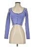 Out From Under Blue Long Sleeve Top Size S - photo 1
