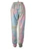 Unbranded Tie-dye Blue Green Casual Pants Size M - photo 2