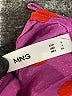 MNG Polka Dots Purple Short Sleeve Blouse Size 4 - photo 7