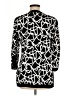 Jones Wear 100% Polyester Black 3/4 Sleeve Blouse Size M - photo 2
