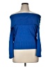 Per Se By Carlisle 100% Cotton Blue Pullover Sweater Size XL - photo 1