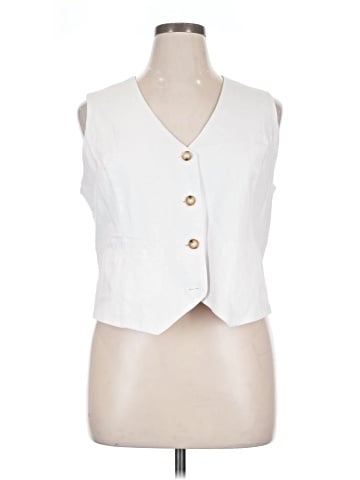 Tahari Sleeveless Button-Down Shirt (view 1)