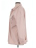 Emery Rose 100% Polyester Houndstooth Pink Long Sleeve Blouse Size L - photo 5