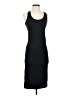 Active Basic Solid Black Casual Dress Size S - photo 1