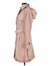 Cole Haan Pink Trenchcoat Size M - photo 5