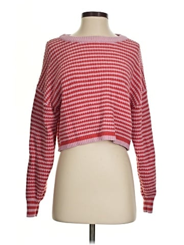 Flat White Pullover Sweater (view 1)