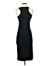 Active Basic Solid Black Casual Dress Size S - photo 2
