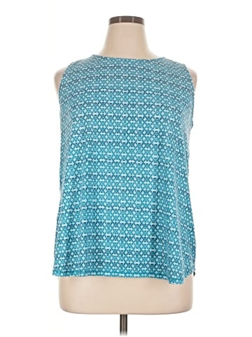 St. John's Bay Sleeveless T-Shirt (view 1)