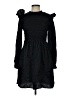 Gap 100% Polyester Solid Black Casual Dress Size S - photo 1