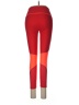 Under Armour Color Block Red Active Pants Size M - photo 2
