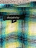 Relativity 100% Rayon Plaid Teal Long Sleeve Button-Down Shirt Size 3X - photo 7
