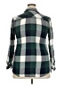 Merona 100% Rayon Plaid Green Long Sleeve Button-Down Shirt Size XXL - photo 2