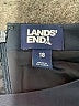 Lands' End Solid Black Cocktail Dress Size 18 - photo 7