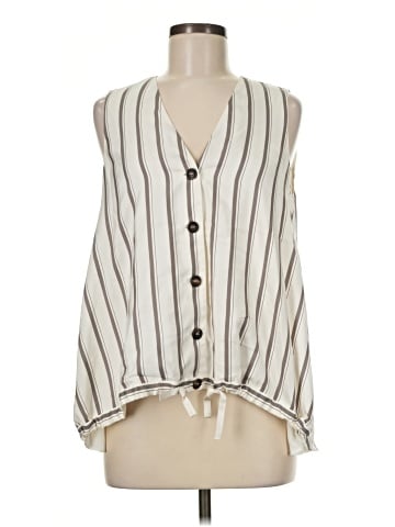Brunello Cucinelli Sleeveless Silk Top (view 1)