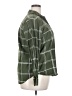 Universal Thread 100% Cotton Plaid Green Long Sleeve Button-Down Shirt Size XXL - photo 4