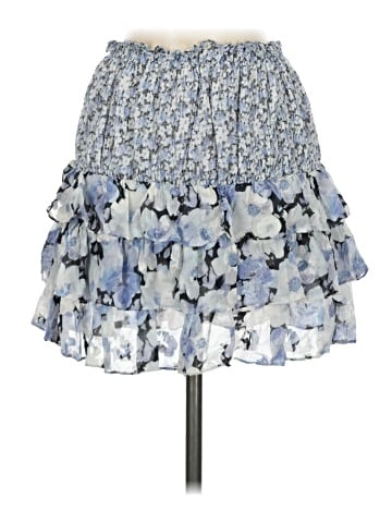 LoveShackFancy Silk Skirt (view 1)