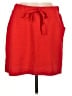 Ann Taylor LOFT Solid Red Casual Skirt Size M - photo 1