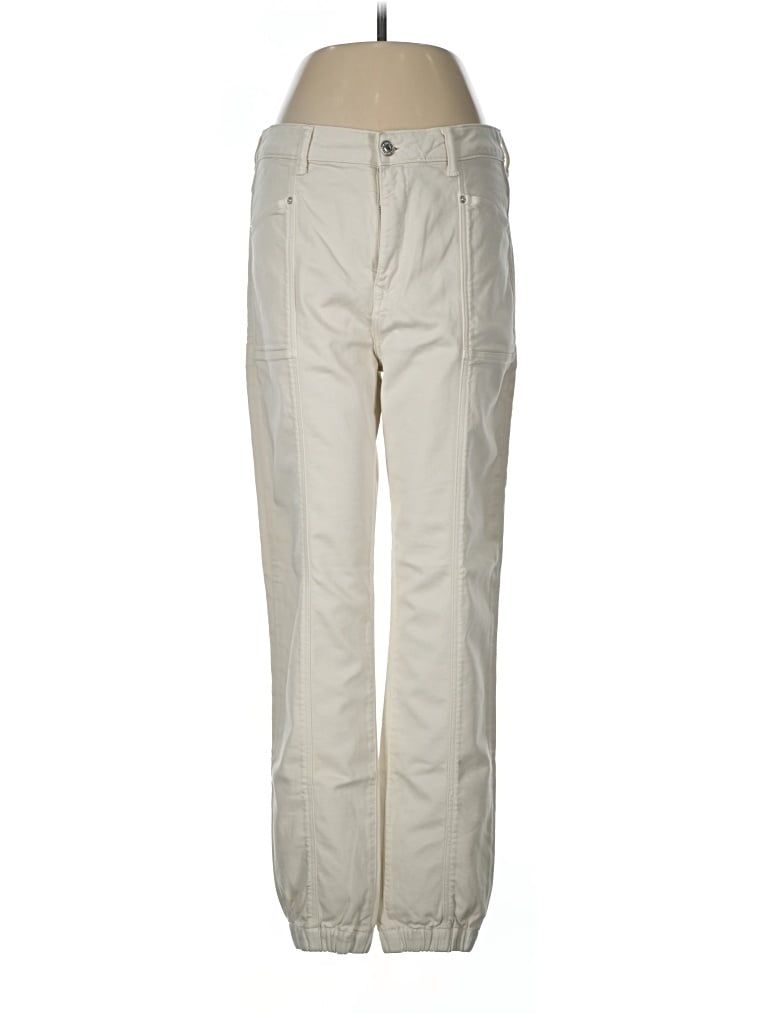 Pre-owned Mavi Casual Pants In Ivory