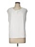 Talbots White Sleeveless Blouse Size 12 (petite) - photo 1