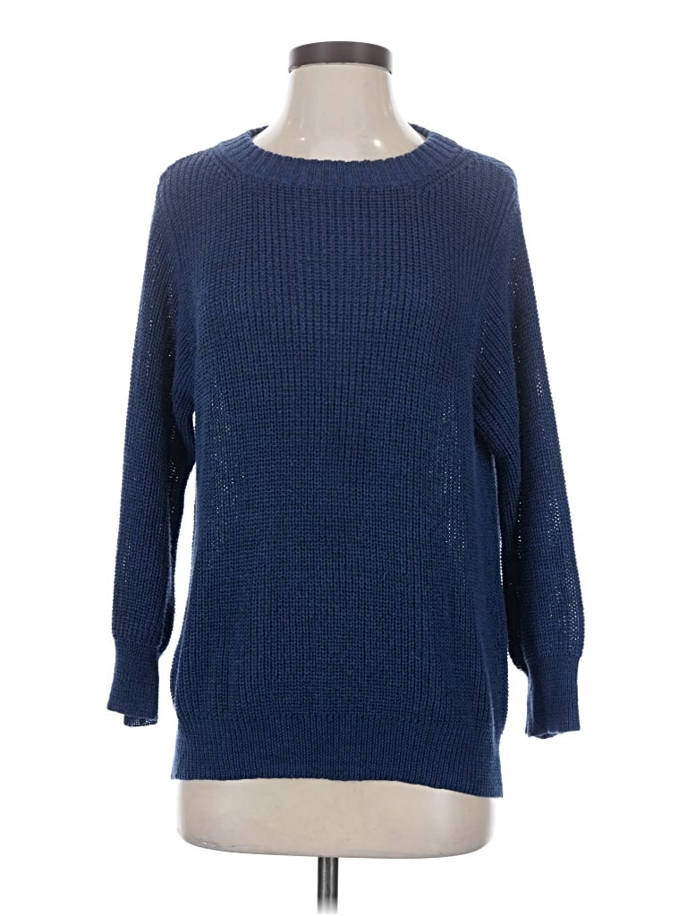 Pre-owned Wooden Ships Pullover Sweater In Blue